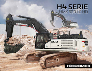 Koparki gąsienicowe Hidromek HMK 500 LC HD