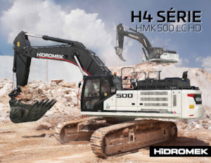 Koparki gąsienicowe Hidromek HMK 500 LC HD
