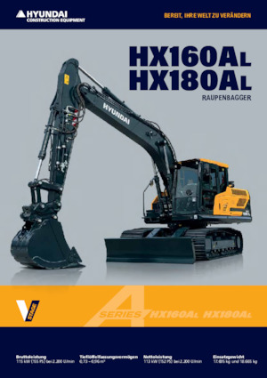 Koparki gąsienicowe Hyundai HX180AL