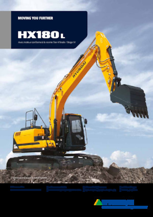 Koparki gąsienicowe Hyundai HX180LD