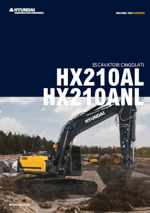 Koparki gąsienicowe Hyundai HX210AL