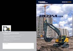 Koparki gąsienicowe Hyundai HX235ALCR
