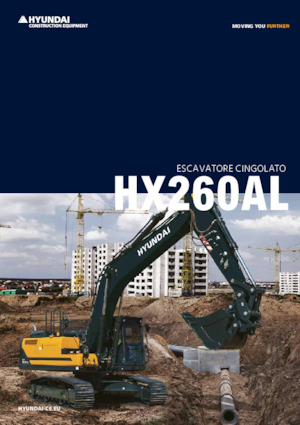 Koparki gąsienicowe Hyundai HX260AHW