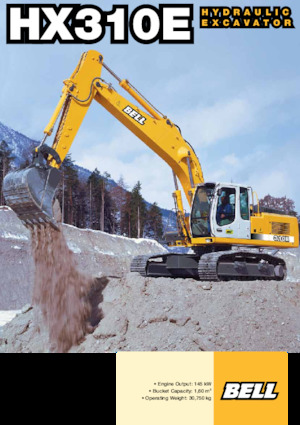 Koparki gąsienicowe Bell HX310E