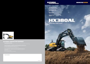 Koparki gąsienicowe Hyundai HX380ANL