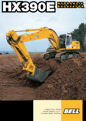 Koparki gąsienicowe Bell HX390E