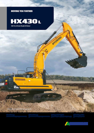Koparki gąsienicowe Hyundai HX430L