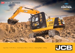 Koparki gąsienicowe JCB NXT 140