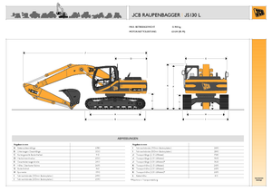 Koparki gąsienicowe JCB JS 130 L TAB