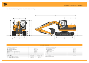 Koparki gąsienicowe JCB JS 130 L