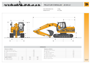 Koparki gąsienicowe JCB JS 130 LC