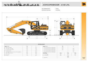 Koparki gąsienicowe JCB JS 160 L