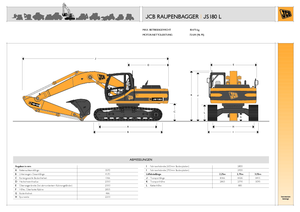 Koparki gąsienicowe JCB JS 180 L