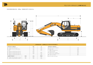 Koparki gąsienicowe JCB JS 180 LC