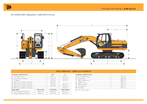 Koparki gąsienicowe JCB JS 180 LC