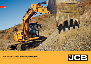 Koparki gąsienicowe JCB JS160 LC