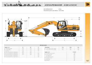 Koparki gąsienicowe JCB JS 200 L