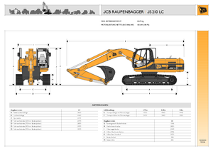 Koparki gąsienicowe JCB JS 210 L