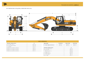 Koparki gąsienicowe JCB JS 210 LC