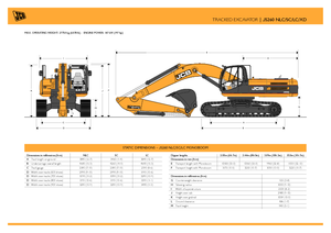 Koparki gąsienicowe JCB JS 260 LC