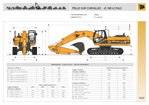 Koparki gąsienicowe JCB JS 330 NL XD