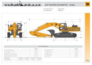 Koparki gąsienicowe JCB JS 460