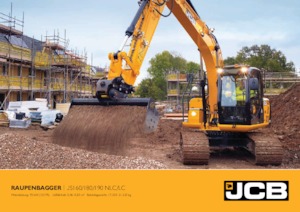 Koparki gąsienicowe JCB JS180LC