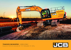 Koparki gąsienicowe JCB JS300 LC