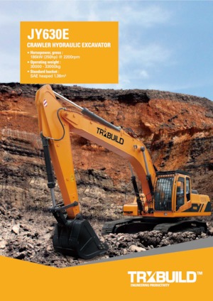 Koparki gąsienicowe TRXBUILD JY630E