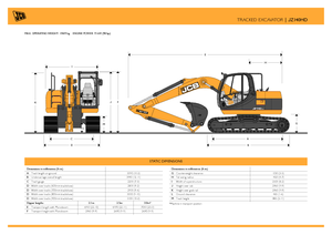 Koparki gąsienicowe JCB JZ 140 L HD