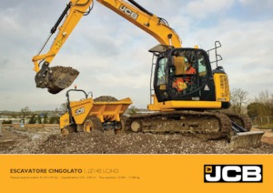 Koparki gąsienicowe JCB JZ 140 LC