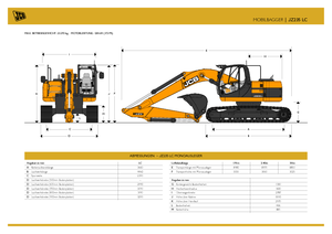 Koparki gąsienicowe JCB JZ 235 LC