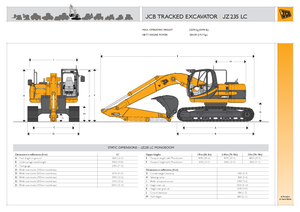 Koparki gąsienicowe JCB JZ 235 LC