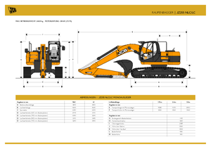 Koparki gąsienicowe JCB JZ 255 LC