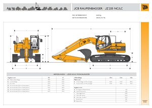 Koparki gąsienicowe JCB JZ 255 NC