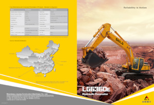 Koparki gąsienicowe SDLG LG6360E