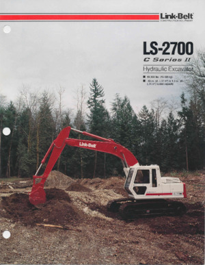 Koparki gąsienicowe Link-Belt LS-2700 C II
