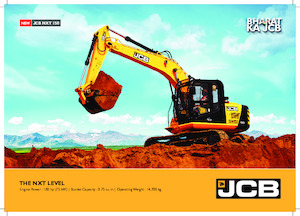 Koparki gąsienicowe JCB NXT 150