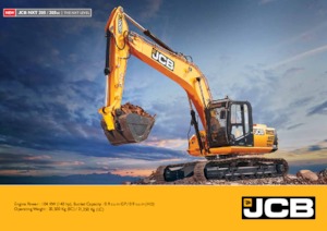 Koparki gąsienicowe JCB NXT 205