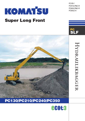 Koparki gąsienicowe Komatsu PC350LC-8SLF