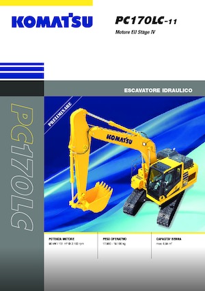 Koparki gąsienicowe Komatsu PC170LC-11