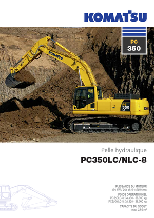 Koparki gąsienicowe Komatsu PC350HRD-8