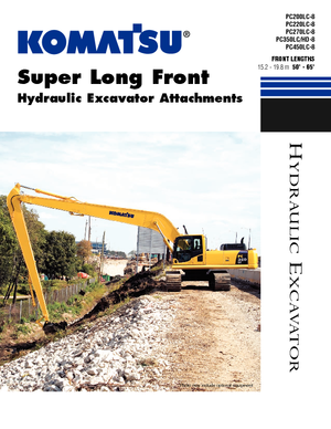 Koparki gąsienicowe Komatsu PC450LC-8