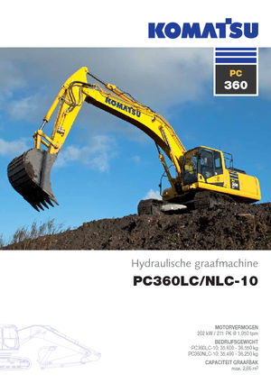 Koparki gąsienicowe Komatsu PC360LC-10