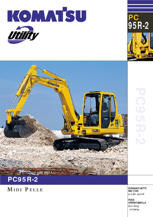 Koparki gąsienicowe Komatsu PC95R-2