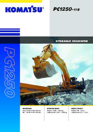 Koparki gąsienicowe Komatsu PC1250-11R
