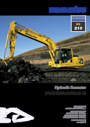 Koparki gąsienicowe Komatsu PC210-8