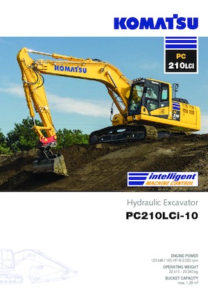 Koparki gąsienicowe Komatsu PC210LCi-10
