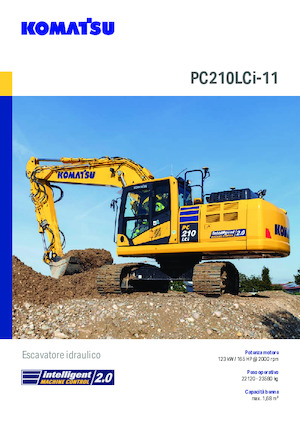 Koparki gąsienicowe Komatsu PC210LCi-11E0