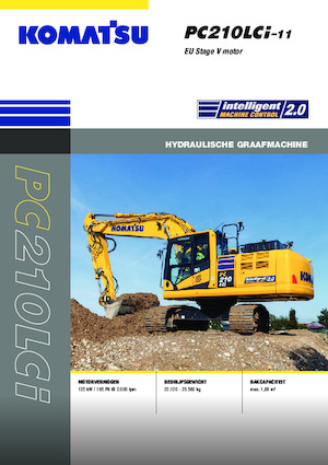 Koparki gąsienicowe Komatsu PC210LCi-11E0